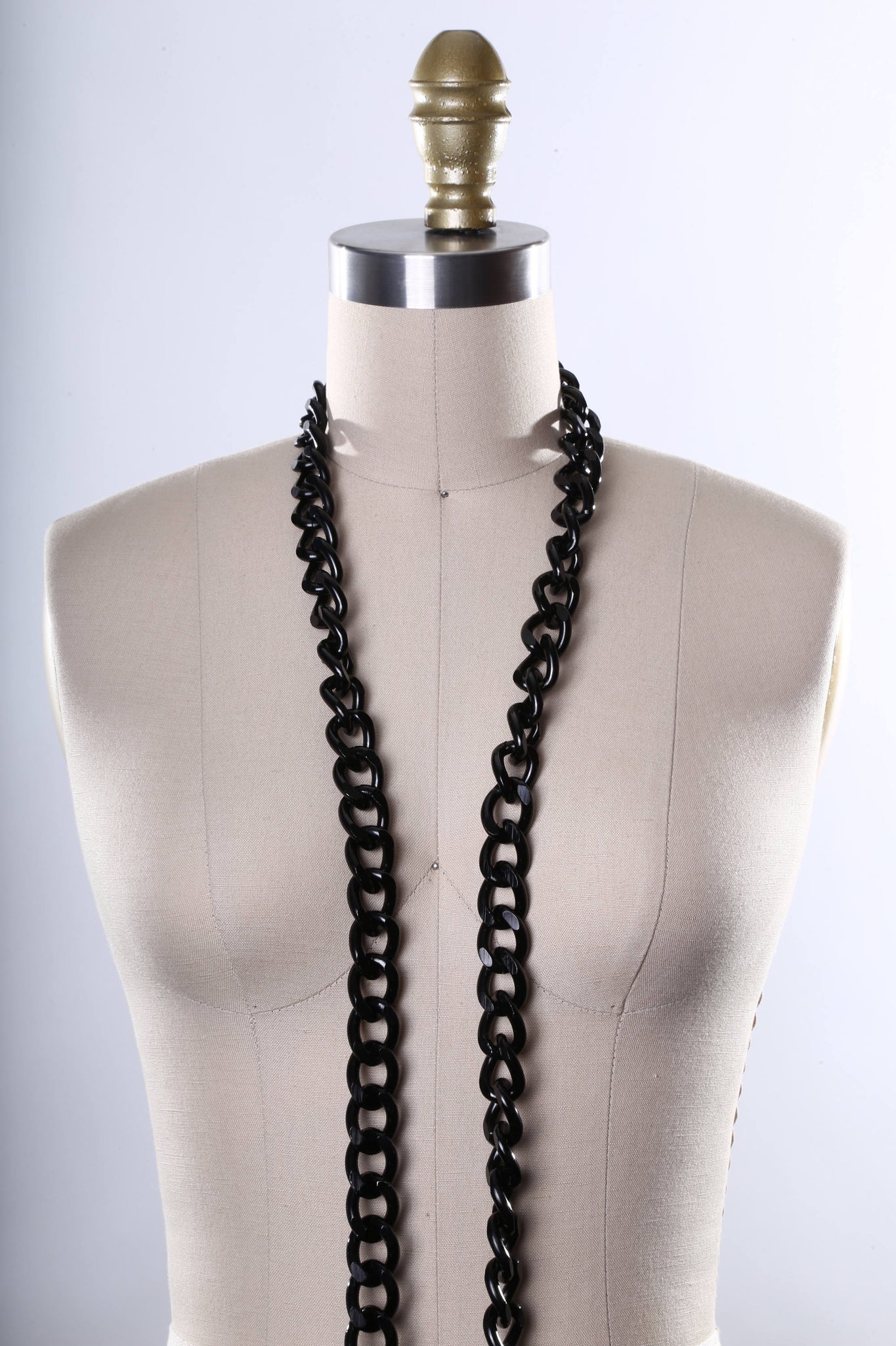 1 Yard 20mm Gunmetal Fashion Heavy Duty Aluminum Chain with Shiny Finish