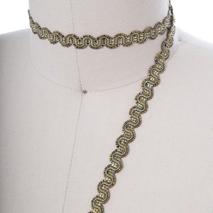 3/8" Sage Green Braided Gimp Braid