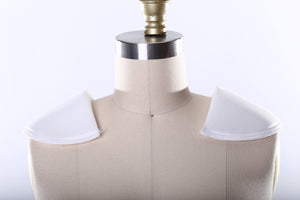 1 Pair High Quality Fashion Foam Shoulder Pads (4 Sizes)