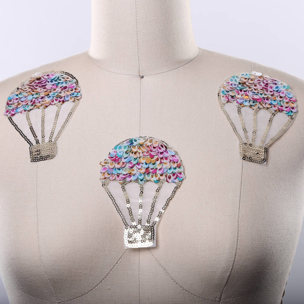 1 Sequin Hot Air Balloon Patch – Trim 2000 Plus