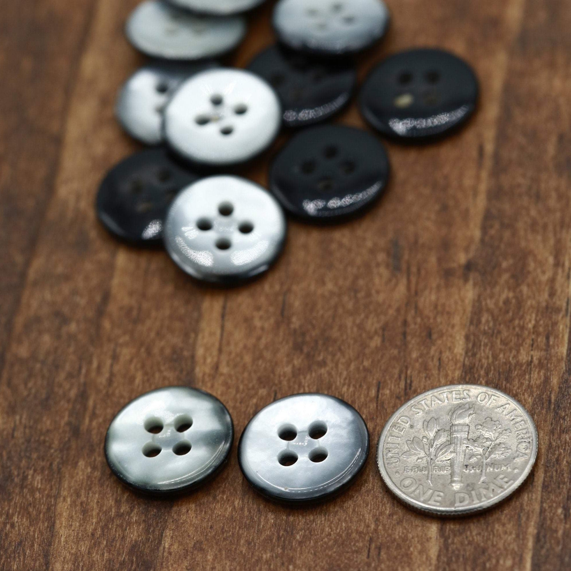 Shell Grey Button Shell Buttons – Trim 2000 Plus