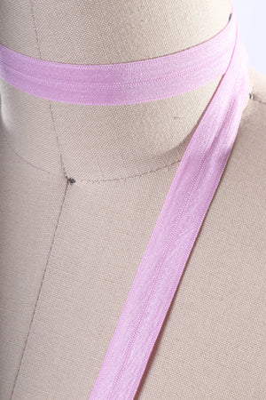 3 Yards 5/8" Baby Pink or Magenta Soft Material Fold Over Elastic Trim