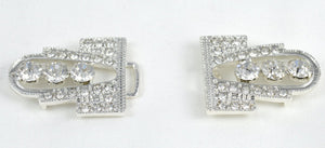 2.6" Raimond's Gold or Silver Rhinestone Clasp/Buckle